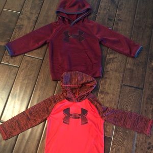 Toddler boy Under Armour hoodie bundle